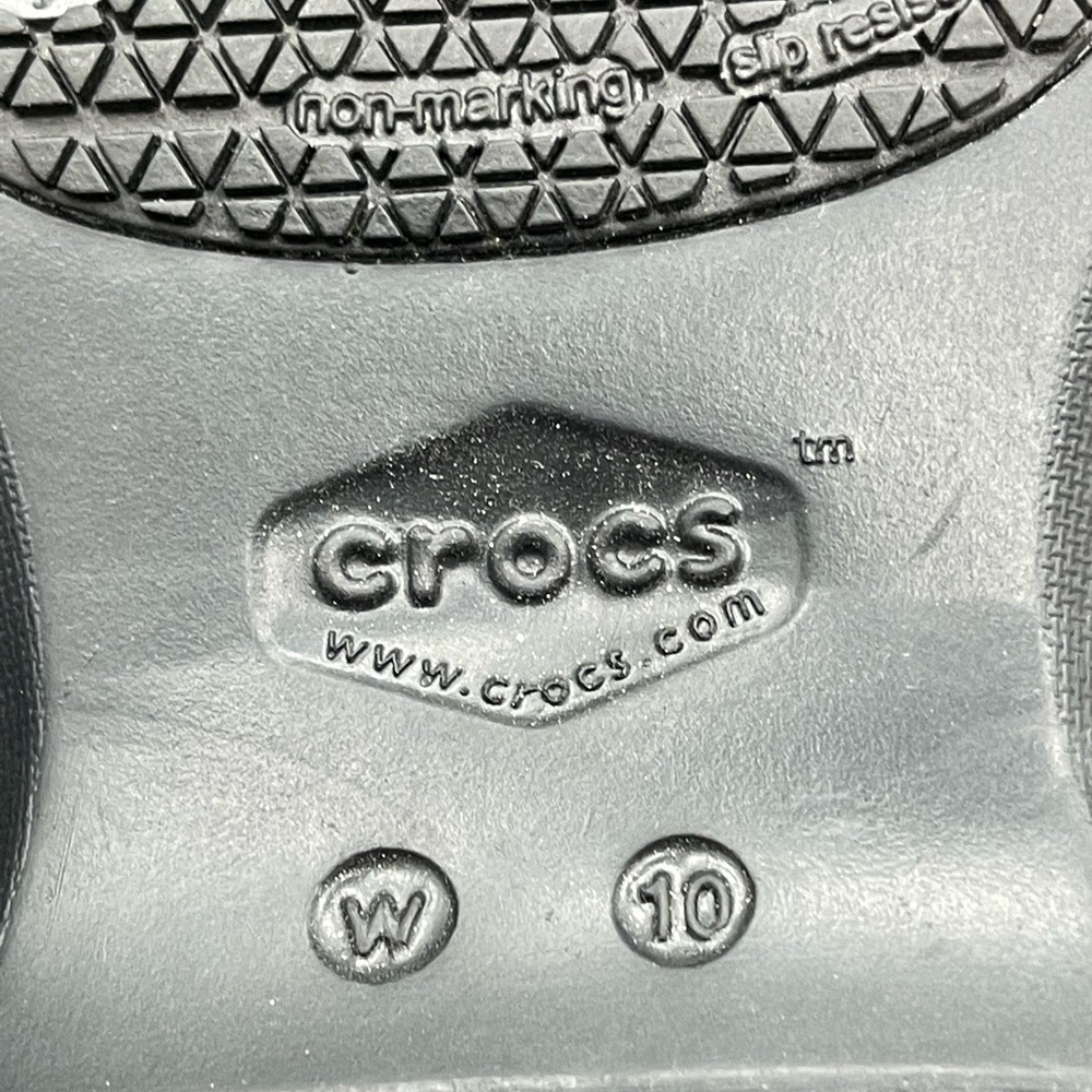 Crocs Black Neria Pro Dual Comfort Size 10 Women - Picture 8 of 8